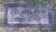 Photo of headstones/thumb_Alexander Tough died  1962 MI Winnipeg Thomson in the Park Cemetery
